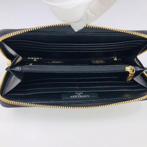 MCM X Loveless Studded Long Wallet with box and COA - Picture 2 of 15